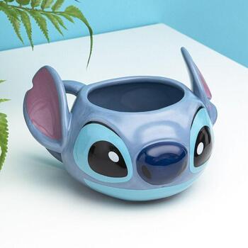 Paladone Stitch кружка PP10506LS, 450 мл, керамика, серая, Disney Stitch, 1 шт. (PP10506LS)