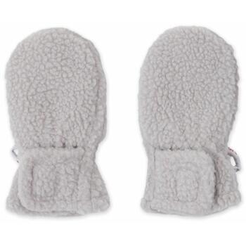 Lodger Teddy bērnu dūraiņi MTT 329_0-12, 0-12M, 100% poliesters, pelēki, Velcro, bez īkšķa, rudens/ziema (MTT 329_0-12)