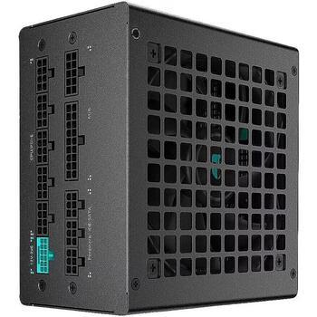 Deepcool barošanas bloks PQ850G R-PQ850G-FD1B-JGEU-V1, 850 W, AC 100-240 V, 120 mm ventilators, 80 PLUS Gold (R-PQ850G-FD1B-JGEU-V1)