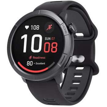 Stelio Умные часы STSWA102BT, 1.43'', 466 × 466 px, 50 g, 3 ATM, 128 + 128 MB, Bluetooth, GPS (STSWA102BT)