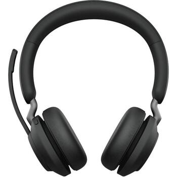 Jabra austiņas Evolve2 65 Link380a MS, 26599-999-999, 30m, Stereo, 1xUSB 2.0, trokšņu samazināšana, Microsoft Teams (26599-999-999)