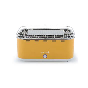 Barbecook Carlo угольный настольный гриль для готовки на улице 38.5x28.5см вентилятор регулировка воздуха 44x33x21см BC-CHA-1016 Yellow Sunshine (BC-CHA-1016)