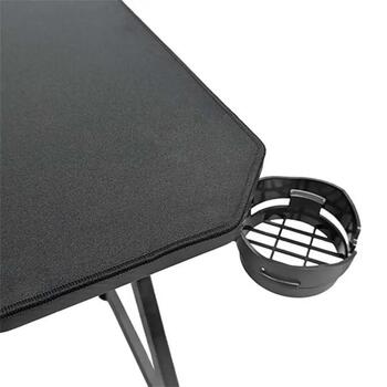 Subsonic Spēļu galds SA5706, 750mm, 1200x600mm, tērauds, PVC, augstuma regulēšana, austiņu un krūzes turētājs (SA5706)