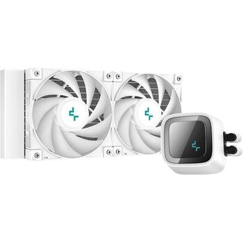 Deepcool CPU šķidruma dzesētājs LS520 A-RGB R-LS520-WHAMNT-G-1, 240 mm, 85,85 cfm, 32,9 dB, PWM atbalsts, RGB LED (R-LS520-WHAMNT-G-1)