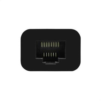 Axagon Adapteris ADE-SR 1GB, USB 3.0, Ethernet RJ-45, 10/100/1000 Mbit/s, Plug and Play, strāvas adapteris, melns (ADE-SR)