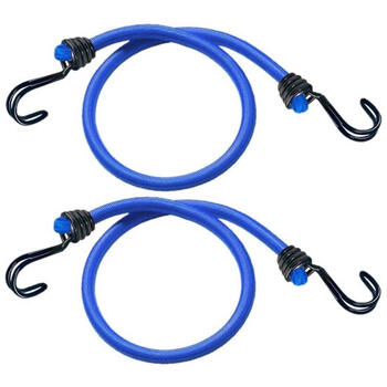 Gumijas trosīte kravas nostiprināšanai 2 gab. 1200 mm / 8 mm 3017EURDAT MASTERLOCK (3017EURDAT)