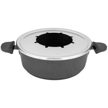 Gastroback 42566 набор для фондю, 8 пер., 1,8 л, 800 Вт, 190 °C, нержавеющая сталь, регулируемый термостат (42566)