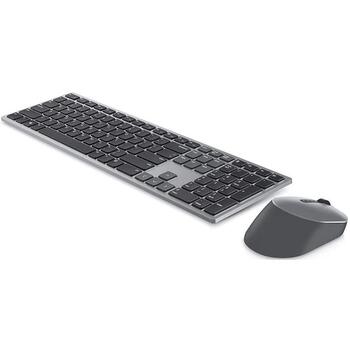 Dell Precision uzgaļu komplekts Pro Plus KM7321W 580-AJQJ_LT, 2.4 GHz, Bluetooth, 7 pogas, QWERTY, titāna pelēks (580-AJQJ_LT)