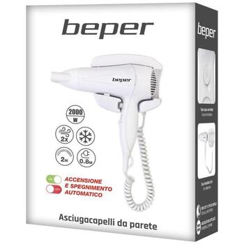 Beper matu žāvētājs 40.490, 2000W, 2 ātrumi, 1 uzgalis, 2m vads, automātisks slēdzis, sienas balsts, vēsā gaisa plūsma (40.490)