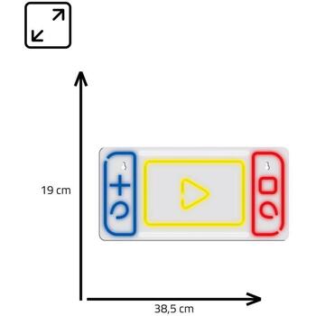 Manta Neona gaismas SNL93MT, 5W, 5V, 2m USB kabelis, daudzkrāsaina, organiskā stikla pamatne, slēdzis, spilgtuma regulators (SNL93MT)