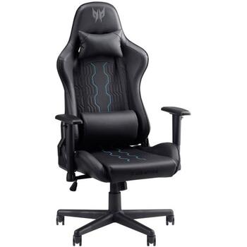 Acer Predator Rift Go PGC331, игровое кресло, GP.GCR11.00Y, 120 кг, 138.5 см, 69 см, 55 см, 5 колес, черный, сталь, ПВХ (GP.GCR11.00Y)
