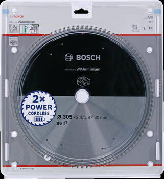 Paneļzāģiem PRO ALUMINIUM CORDLESS RIPZĀĢA ASMENS BOSCH 2608837782 (2608837782)