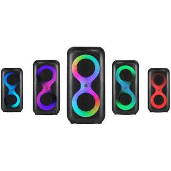 Manta Караоке колонка SPK0401B100, 100 W, Bluetooth, X-BASS, 10 ч воспроизведения, встроенный аккумулятор (SPK0401B100)
