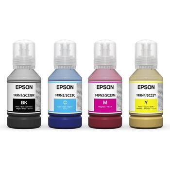 Epson Заправка T49H2 C13T49H20N, 140ml, Голубой, 1 упаковка, Совместим с SureColor SC-T3100X (C13T49H20N)