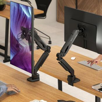 Onkron monitors dispeja piederums G90-B, maksimālā slodze 10 kg, minimālais ekrāna izmērs 33 cm, maksimālais ekrāna izmērs 86.4 cm (G90-B)