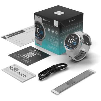 Stelio Умные часы STSWA102TN, 1.43'', 466 × 466 px, 400 мАч, 60+ спортивных режимов, Bluetooth, 3 ATM (STSWA102TN)