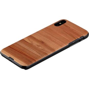 Man&Wood Чехол M8018B, 5.8'', коричневый, Apple iPhone XS/X, натуральное дерево, поликарбонат (M8018B)
