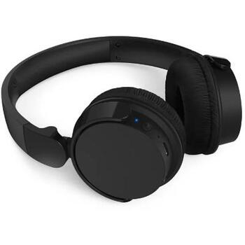 Philips Наушники TAH4209BK/00, 55ч, 32Ω, 112дБ, Bluetooth 5.3, USB-C, складные, динамический бас (TAH4209BK/00)