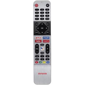 Aiwa LED televizors LED657UHD, 65 collu, 3840*2160, Android 10.0, 2xHDMI, 2xUSB, Dolby audio, Wi-Fi 2.4G (LED657UHD)