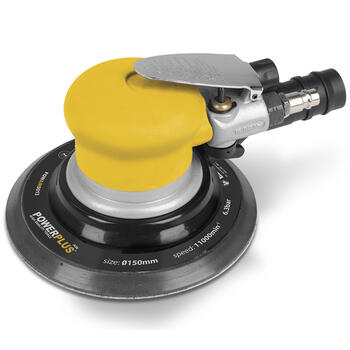 Pneimatiskā ekscentra slīpmašīna Ø 150mm, 6.3bar PowerPlus (POWAIR0013)
