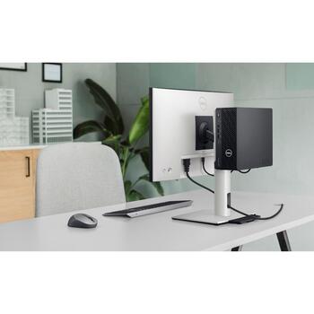 Dell подставка для монитора CFS25 482-BBFB, 19-27 дюймов, 5,8 кг, VESA 100x100mm, регулируемая высота, серебристый цвет (482-BBFB)