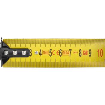 Yato mērlente YT-71087, 10 m, 32 mm, tērauds, ABS, TPR, II klase, magnētisks āķis, metriska skala, bloķēšanas poga (YT-71087)