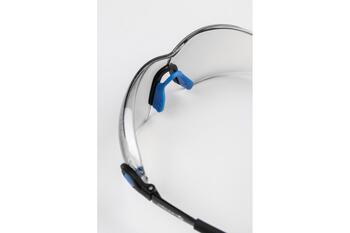 Hogert HT5K014 3D aizsargbrilles, polikarbonāts, spoguļstikli, UV filtrs, TPE, EN ISO 16321-1 (HT5K014)