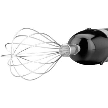 Gastroback Погружной блендер 40976, 0,8 L, 800 W, 5 скоростей, 15000 RPM, 1,3 м шнур, 4 секции ножей, черный, серебристый (40976)