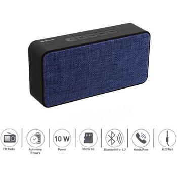Tellur Bluetooth колонка Lycaon TLL161051, 10W, 2000mAh, Bluetooth 4.2, FM радио, громкая связь (TLL161051)