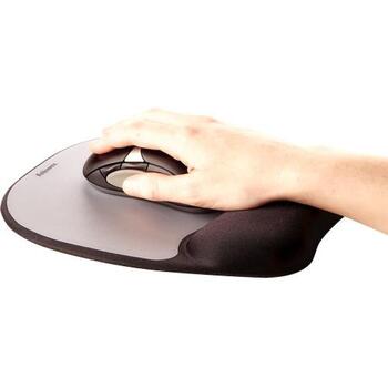 MOUSE PAD MEMORY FOAM/SILVER STREAK 9175801 FELLOWES (9175801)