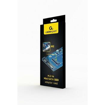 Gembird M.2 SSD adapteris SATA uz M.2 EE18-M2S3PCB-01, 0.0175 kg (EE18-M2S3PCB-01)