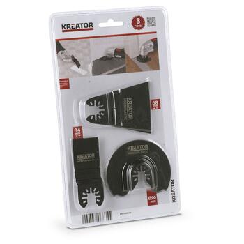 Насадка для многофункционального инструмента (3шт.) Kreator (KRT990040)