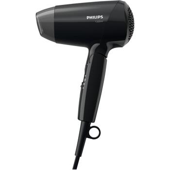 Philips Фен BHC010/10, 1200 Вт, 3 температурных режима, складная ручка, петля для подвешивания (BHC010/10)