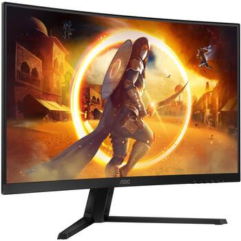Aoc ЖК монитор CQ32G4VE, 2560 x 1440, 180 Гц, 1 мс, 300 кд/м², 2xHDMI, 100x100 мм VESA, изогнутый (CQ32G4VE)