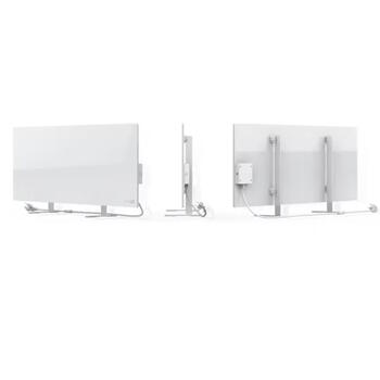 Viedais sienas sildītājs infrasarkanai un konvekcijas apkurei līdz 24m² 760W Wi-Fi LED balts AGH0003S AENO (AGH0003S)