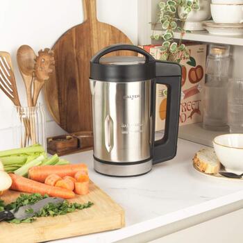 Salter Multivārāmie katli EK5118V2FVDE, 900 W, 1,6 l, 5 programmas, nerūsējošais tērauds, automātiskā atmiņa (EK5118V2FVDE)