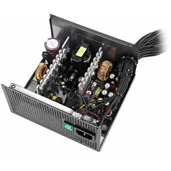 Deepcool barošanas bloks R-PF550X-HD0B-JGEU, 550W, ATX, 80 PLUS Bronza, aktīvā PFC, 1x12cm ventilators, nemodulārais (R-PF550X-HD0B-JGEU)
