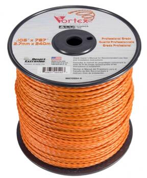 Stiprināta trimmera aukla VORTEX ( 2.7 mm / 240 m ) Desert Extrusion 27240VOAL (27240VOAL)