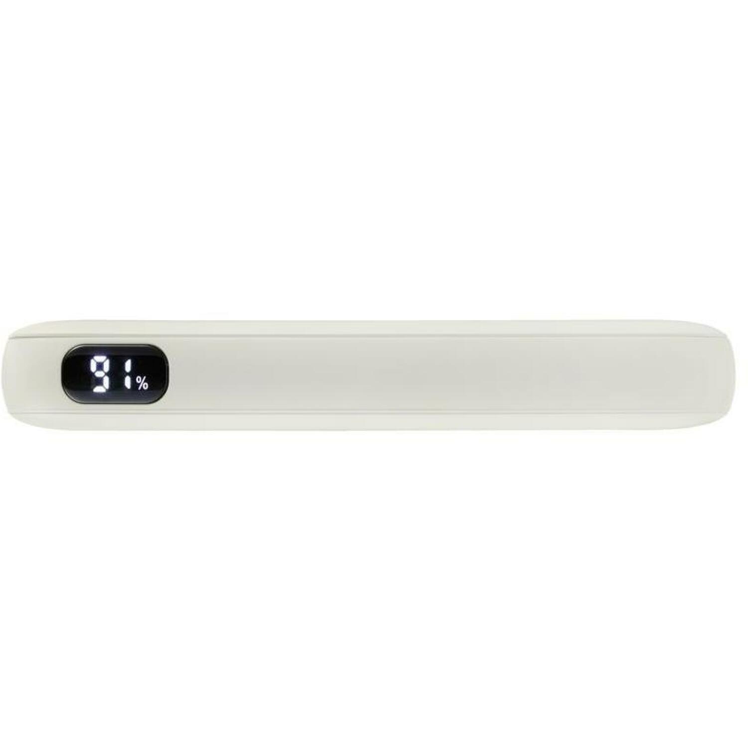 Intenso Power Bank S10000 10000 мАч, литий-полимер, 1 Type-C порт, 3 А, ЖК-дисплей, бежевый (7333031)