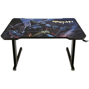 Subsonic Игровой стол SA5593-B1, 1100 x 600 мм, 750 мм, сталь, PVC, 3 мм, держатель для наушников, держатель для кружек (SA5593-B1)