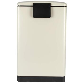 Salter Мусорное ведро с педалью BW14806, 50л, углеродная сталь, бежевый, 1 отсек, крышка, педаль (BW14806)