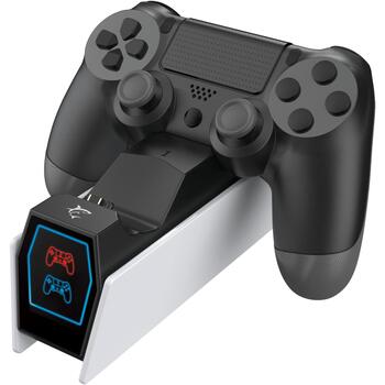 White Shark RINGSIDE док-станция, RINGSIDE, 2, USB C, 0,8м, прочный пластик, белый и черный (RINGSIDE)
