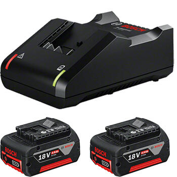 Набор из аккумуляторов и зарядного устройства GBA18V 2x4Ah GAL18V-40 1600A019S0 BOSCH (1600A019S0)