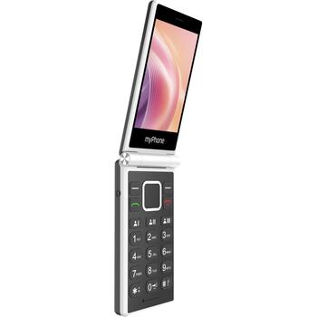 Myphone Tango 2 LTE TEL001111, 4G, 3.5 дюйма + 2.4 дюйма, 48 МБ ОЗУ, 128 МБ, Dual SIM, Bluetooth 5, 2 МП, 1700 мАч, FM-радио (TEL001111)