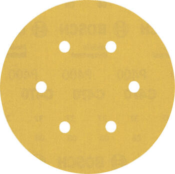 C470 smilšpapīra diski, 150 mm, G400, 5 gab., ātrai krāsas un koka slīpēšanai, 2608900821, BOSCH (2608900821)