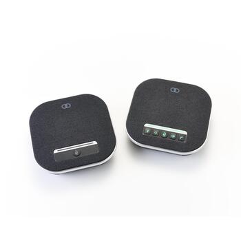 Boom Collaboration Спикерфон GEMINI BM02-0015, 15.2см, 15.2см, 3.8см, Bluetooth 5.0, 4 микрофона, 10ч аккумулятор (BM02-0015)