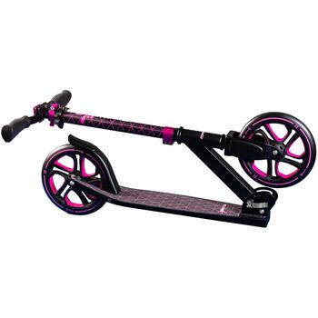 Muuwmi Aluminium Scooter PRO самокат AU 472, 215mm, 56x12cm, 100kg, ABEC 7, PU колеса, регулируемый руль, руль BMX, ручки TPR (AU 472)
