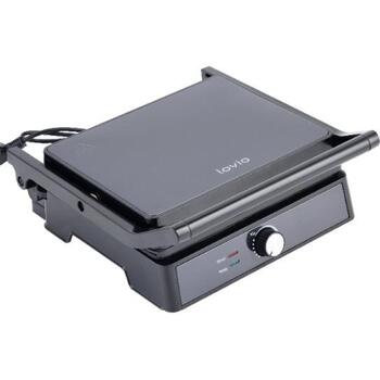 Lovio Гриль LVEG001BK, 2000W, 2x290x240mm, 180° открытие, защита от перегрева, нескользящие ручки (LVEG001BK)