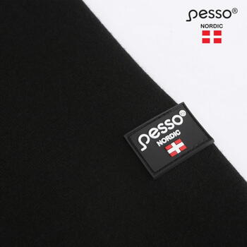 Pesso Hi-Vis куртка с капюшоном Jersey_HV JERSEY_HV-4XL, 4XL, черный/желтый, 65% хлопок/35% полиэстер, 300г/м² (JERSEY_HV-4XL)