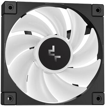 Deepcool CPU dzesētājs LQ240 R-LQ240-BKLSMW-G-1, 2x120mm, 600-2400 apgr./min., 72,04 CFM, 38,71 dB(A), ARGB (R-LQ240-BKLSMW-G-1)